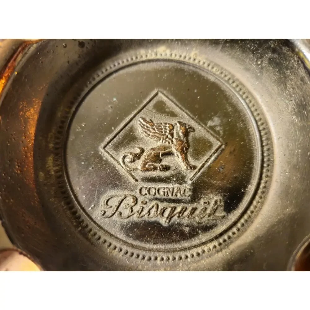 Cognac Bisquit Liquor Brass Cigar Ashtray 5